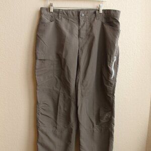 The North Face Brown 6 pocket reinforced knee Mens Pants 36 30